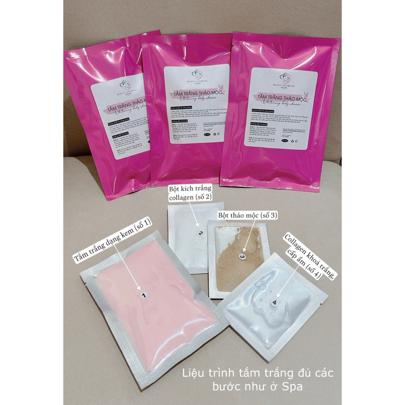“PHIÊN BẢN MỚI” - TẮM TRẮNG THẢO MỘC - SỈ 3 SET