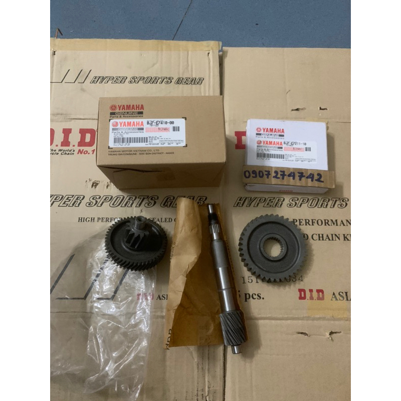 Bộ nhông láp Janus (BJ7)zin hãng Yamaha