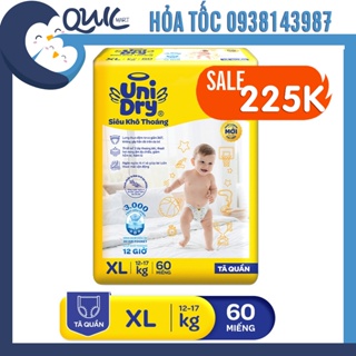 Tã quần unidry super jumbo size m76/l68/xl60/xxl54