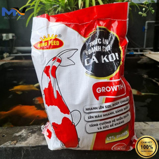 [5kg] Cám Cá Koi King Feed - Tăng trưởng nhanh - Lên Màu đẹp - Độ đạm 42%