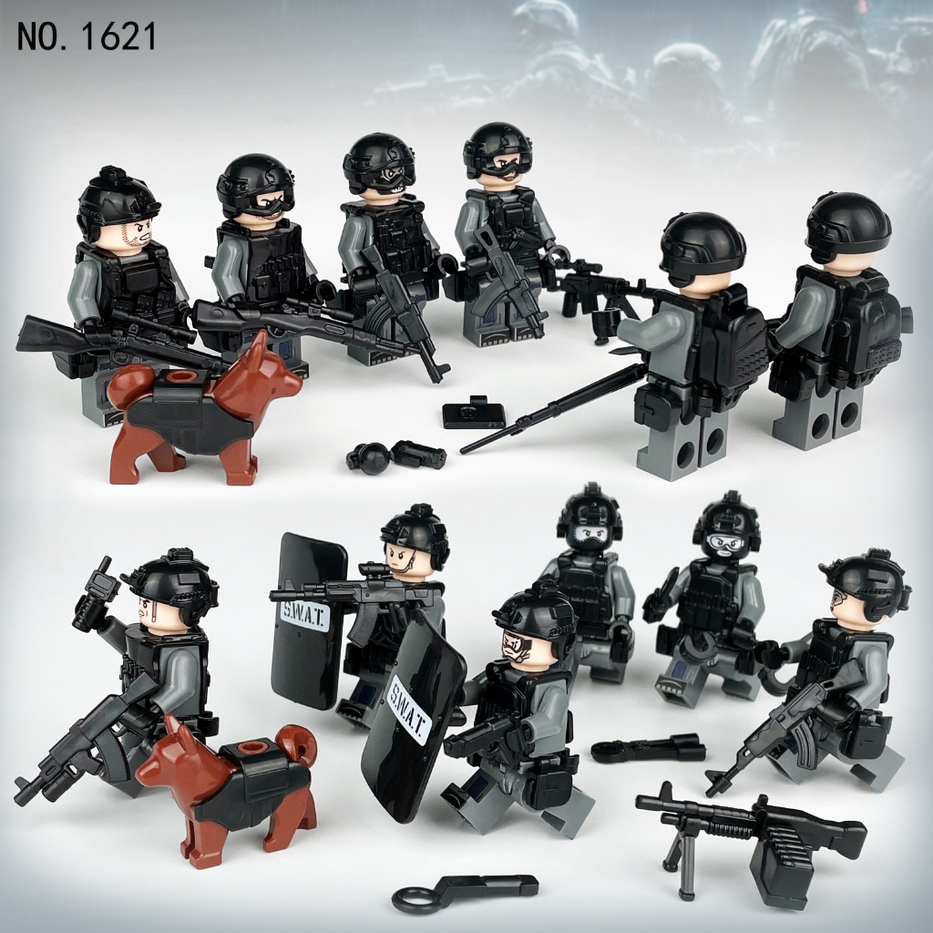 Nhân Vật Minifigure Lính SWAT, Biệt Đội DELTA, Cảnh Sát