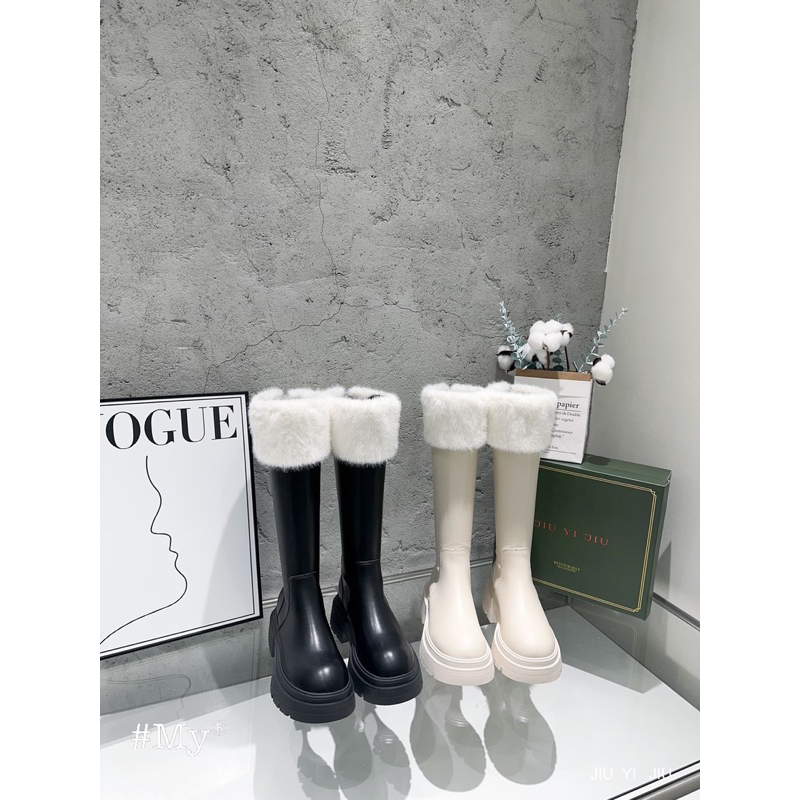 BOOT CỔ LÔNG ĐẾ CAO FULLBOX XỊN XÒ