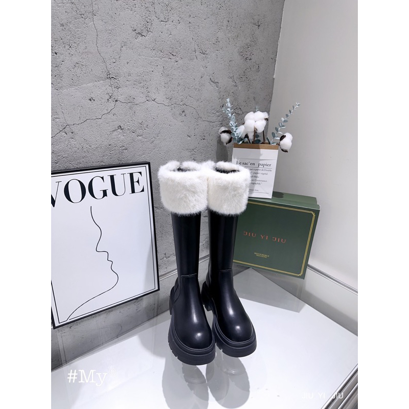 BOOT CỔ LÔNG ĐẾ CAO FULLBOX XỊN XÒ