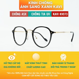 Kính Bảo Vệ Mắt Chống Ánh Sáng Xanh Dáng Mắt Tròn KAVI KV073