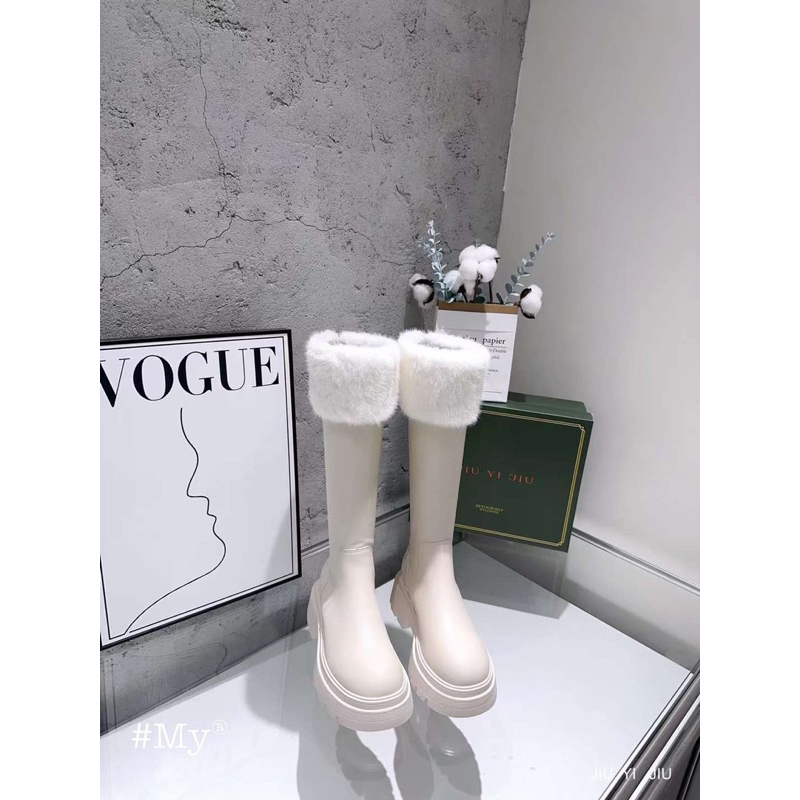 BOOT CỔ LÔNG ĐẾ CAO FULLBOX XỊN XÒ