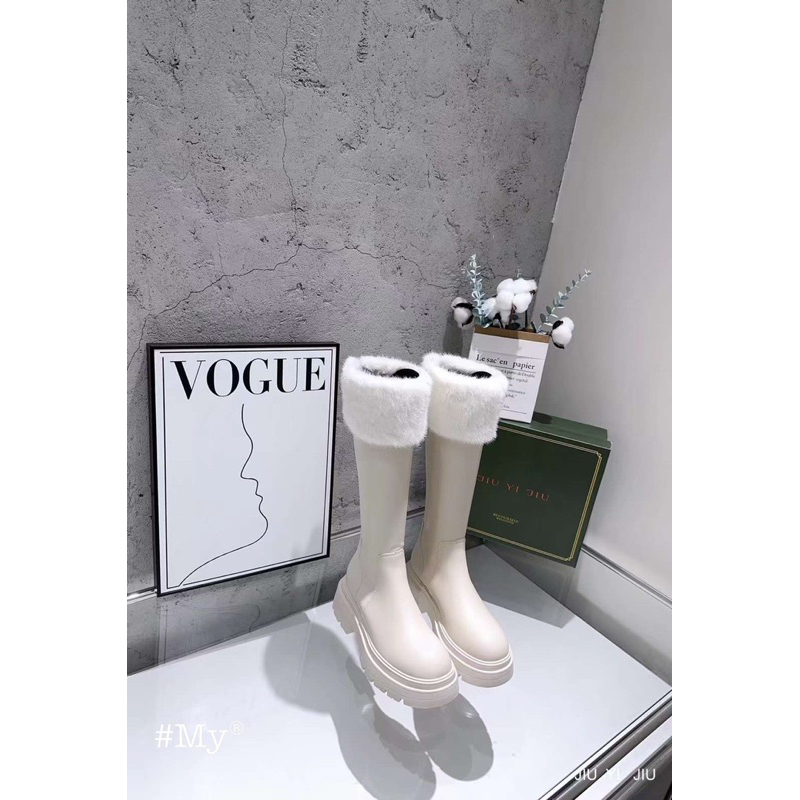 BOOT CỔ LÔNG ĐẾ CAO FULLBOX XỊN XÒ