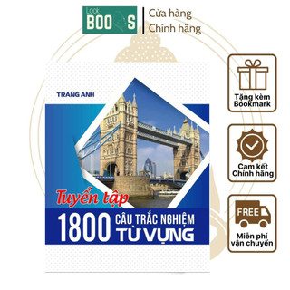 Sách - tuyển tập 1800 câu trắc nghiệm từ vựng