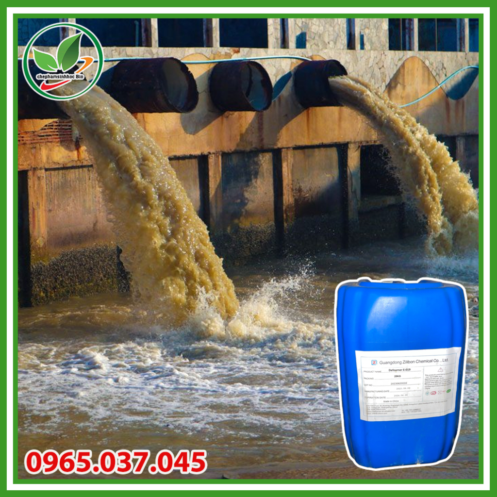 Chất Phá Bọt Defoamer E- 019. Thùng 25kg