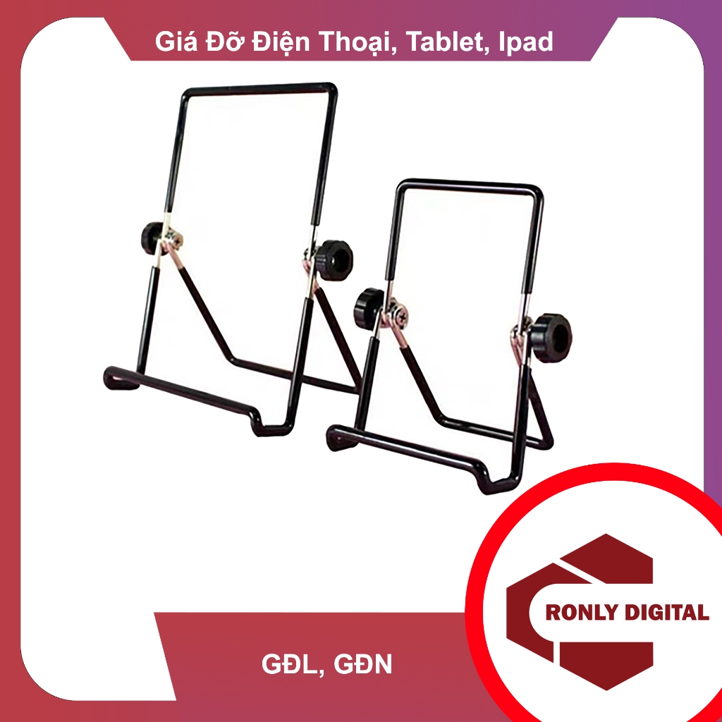 Giá đỡ máy tính bảng, tablet, điện thoại Màn hình di động để bàn khung kim loại