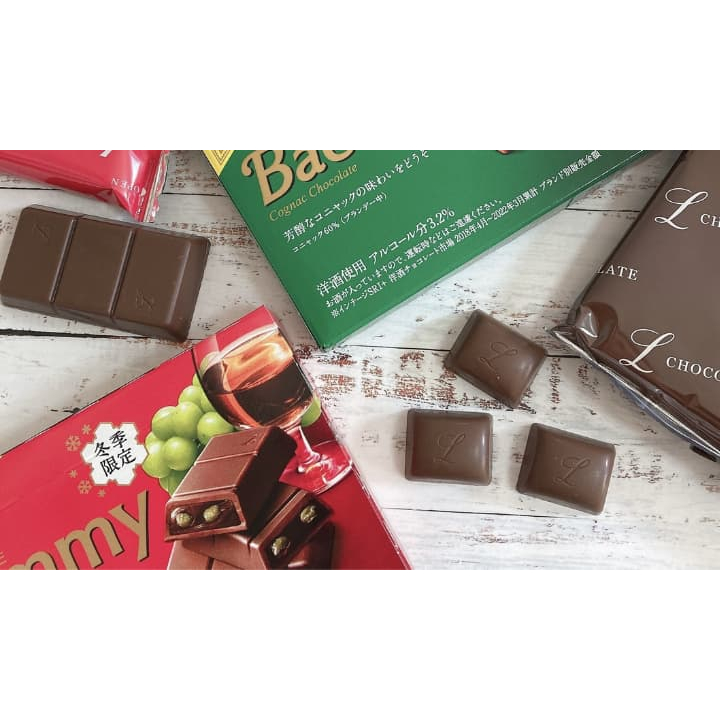 Socola nhân tan chảy Meiji, Lotte nội địa Nhật