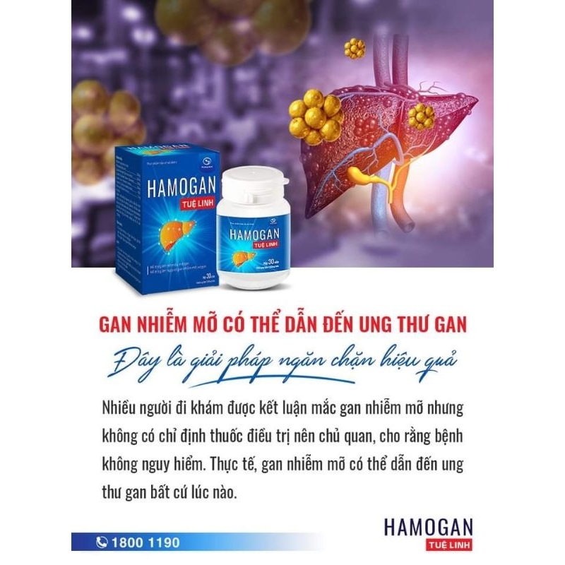 Combo6_10h Hamogan Tuệ Linh_miễn phí ship_đánh bay gan nhiễm mỡ chỉ3_6 tháng ko cần kiêng khem_sp tối ưu cho người bận
