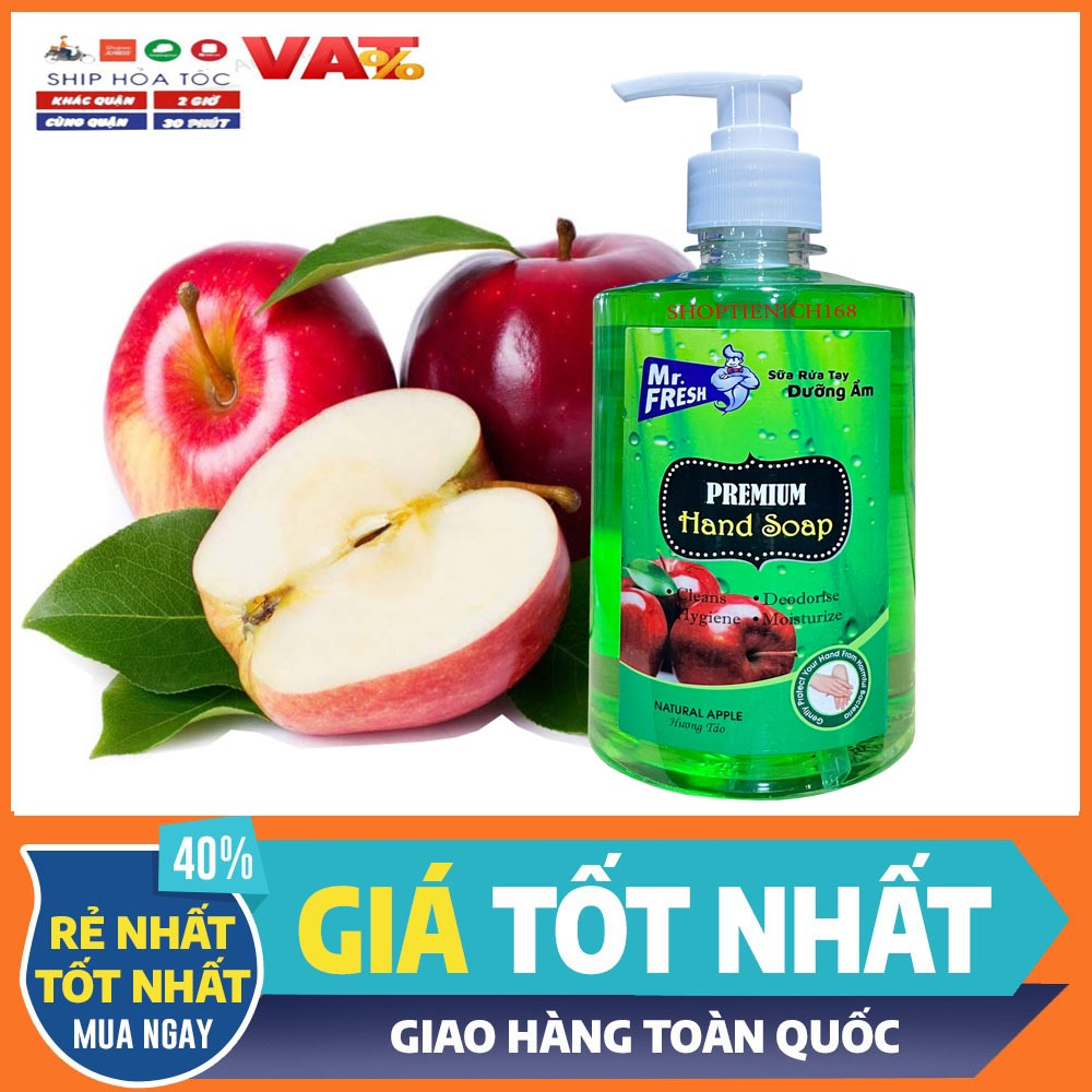 Nước rửa tay khử mùi Mr.Fresh 500ml Hương Caffe