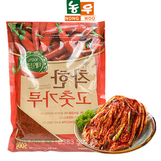 Ớt bột làm kim chi nhập khẩu hàn quốc Nong woo 500g