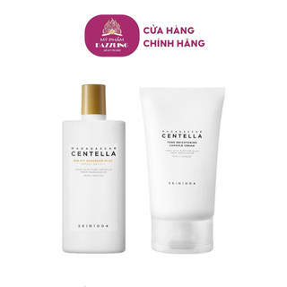 Combo Kem Chống Nắng + Kem Dưỡng Trắng Da Skin1004 Madagascar Centella (50ml + 75ml)