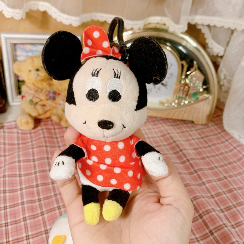 Móc khoá gấu bông thú nhồi bông dễ thương