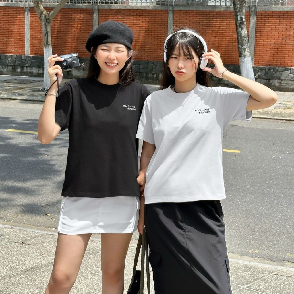 Áo Thun Local Brand NOCTURNAL - Basic Baby Tee 100% Cotton Unisex Nam/Nữ