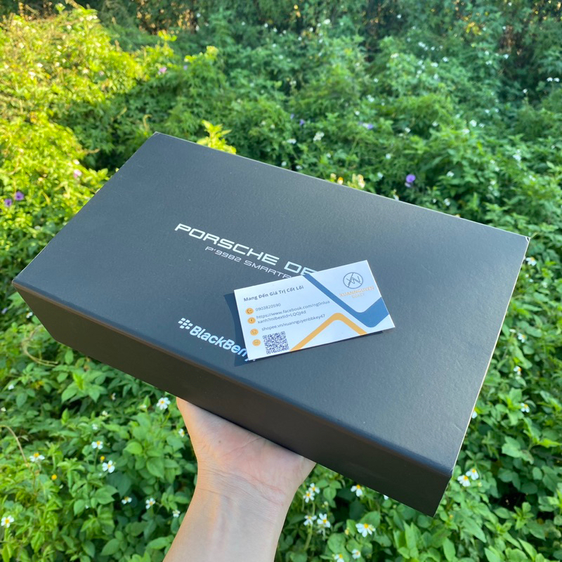 Điện Thoại Blackberry Porsche Design P'9982 Silver New Fullbox