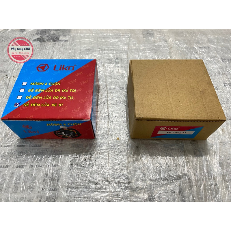 Bộ mâm lửa điện cub 81 hãng Liko