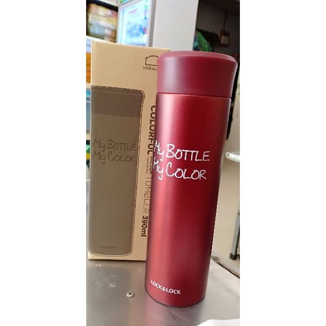 Bình giữ nhiệt Lock&Lock Colorful Tumbler  390ml LHC4015 - Màu đỏ