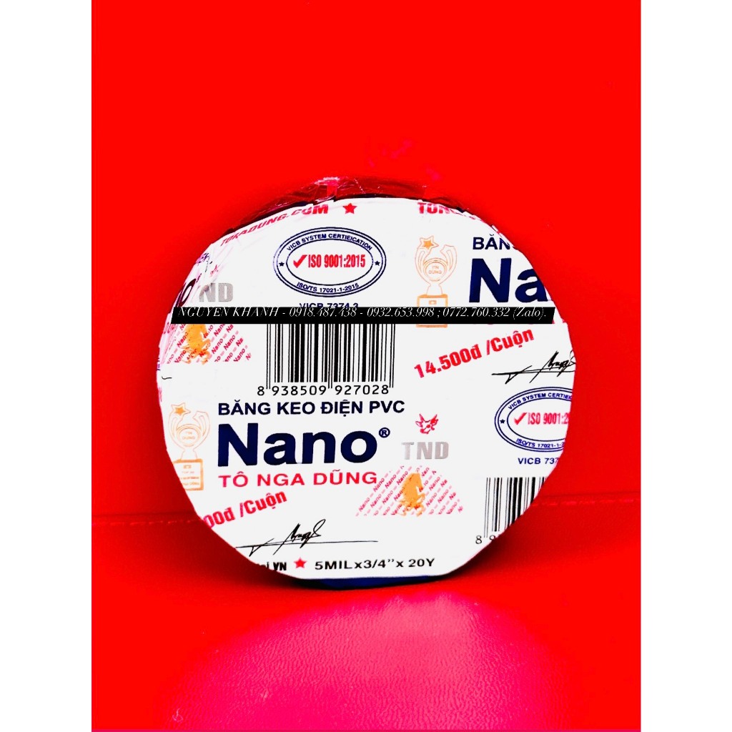 Băng keo điện nano
