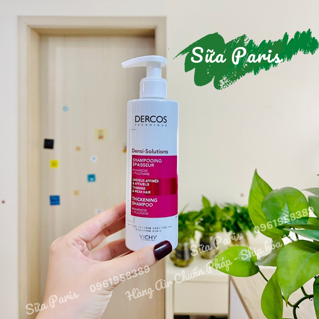Dầu gội xả Vichy dercos densi solutions kích thích mọc và làm dầy tóc_Sữa Paris Aderma