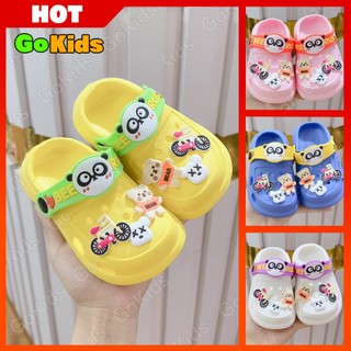 Dép Sục Gấu Xe Đạp Chống Trơn Trượt Siêu Nhẹ Dành Cho Bé Trai-Bé Gái sz20-29