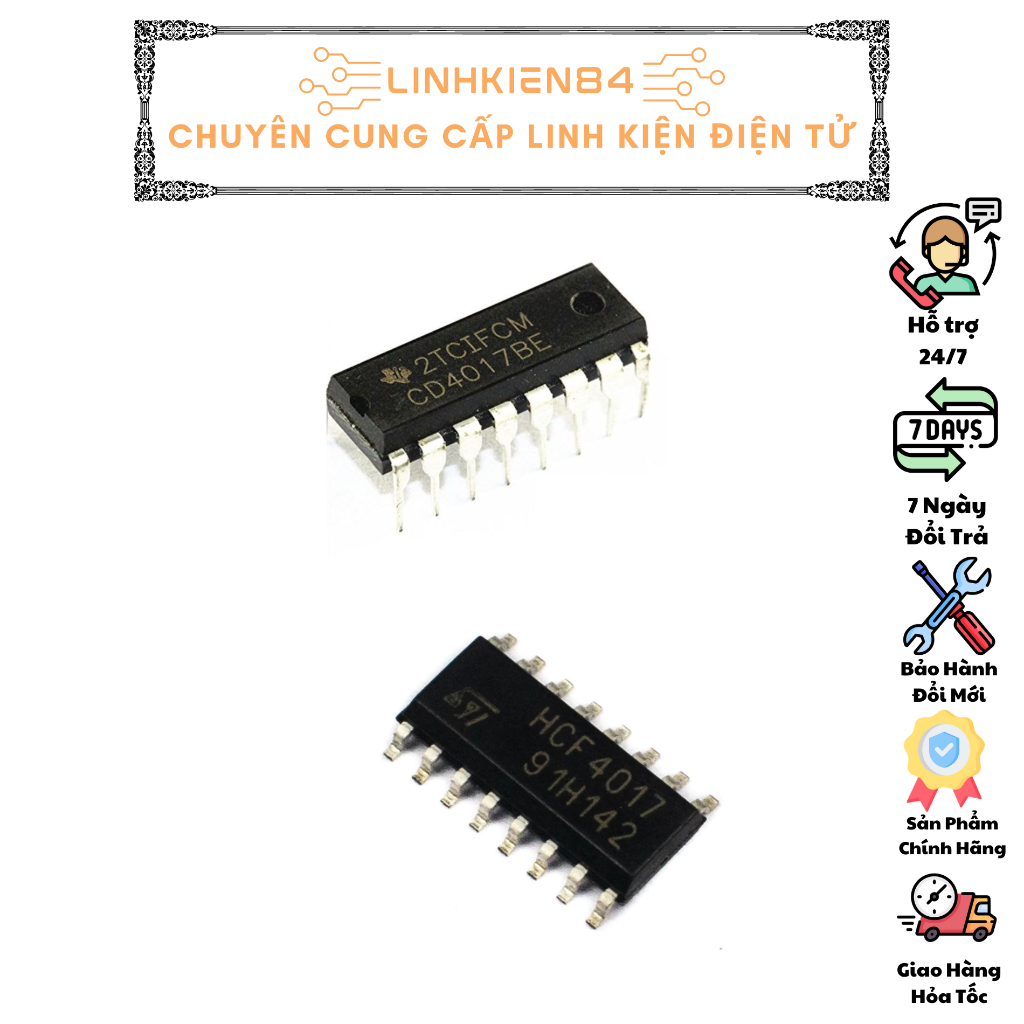IC Đếm CD4017