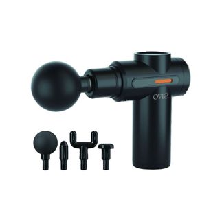 Máy Massage Cầm Tay Ovie Đấm Lưng Cổ Vai Gáy Trị Nhức Mỏi - có đầu massage shiatsu - Pin bền - fascial massager