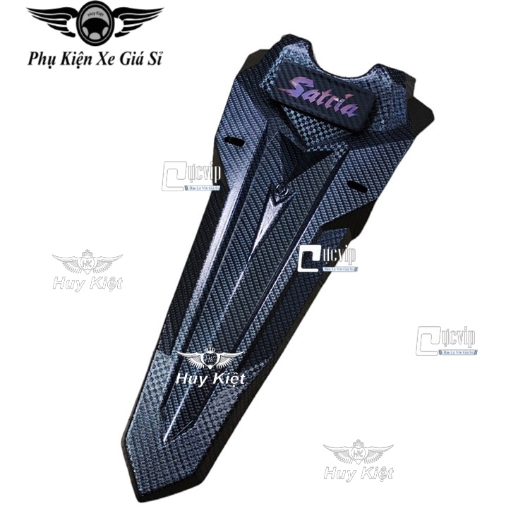 Dè Chắn Bùn Sau Loại Tốt Carbon Có Đèn Kiểu Sonic Gắn Xe Raider Fi, Satria Fi 3041