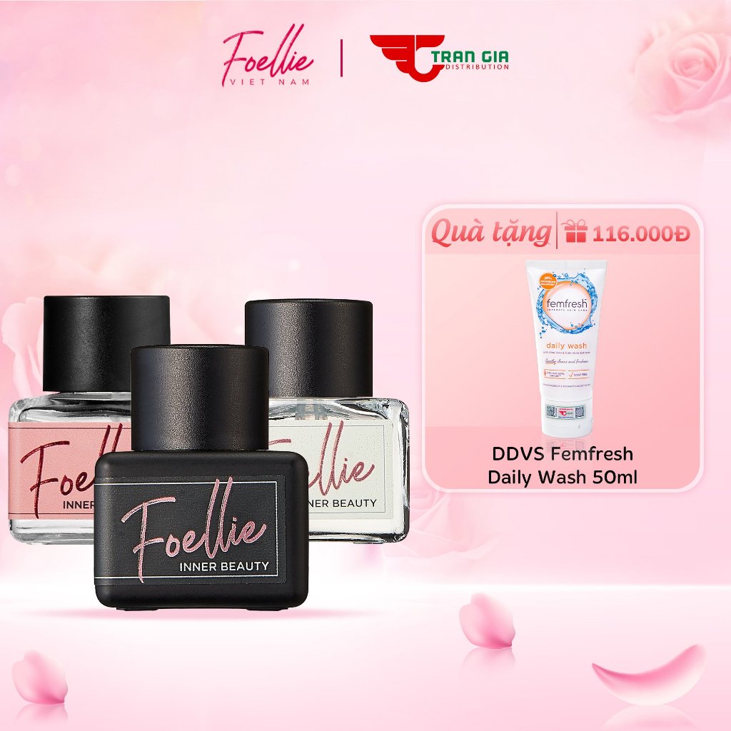 Nước hoa vùng kín cao cấp Hàn Quốc FOELLIE Inner Perfume, Hương thơm quyến rũ, an toàn cho mọi loại da