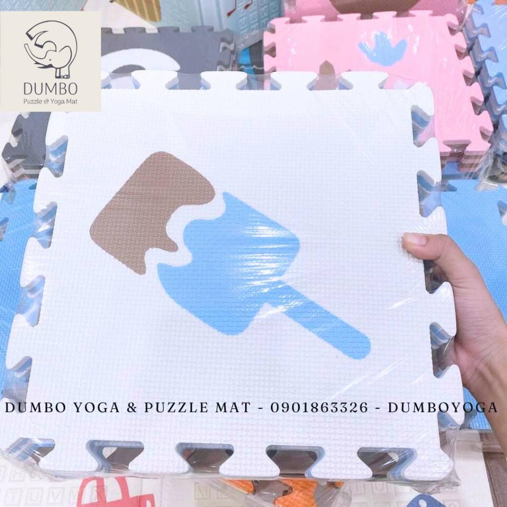 10 Tấm Thảm xốp không mùi hôi(1 bộ/10 tấm kích thước 32x32cm dày1cm)