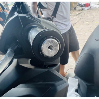 Cục nhôm đóng ghi đông gù