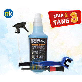   Tặng Kèm Quà  Dung dịch tẩy rửa ĐA NĂNG Motorbike Cleaner 850ml chuyên tẩy rửa Khung xe máy Nhông sên dĩa 