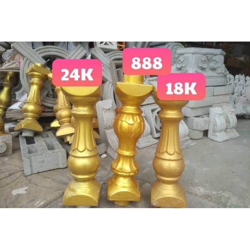 Sơn xịt mạ vàng 24k - Sơn nhũ vàng 24k - Sơn vàng Gold bóng Haosun