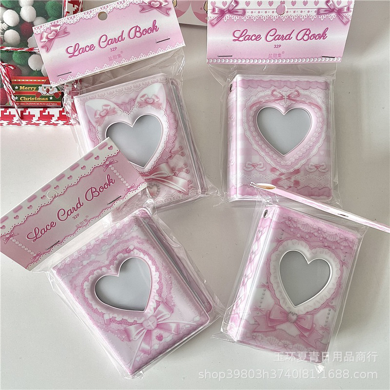 COLLECT BOOK LACE WITH HEART