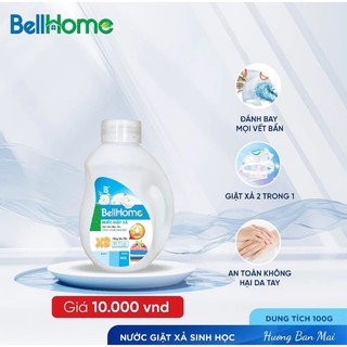 Nước giặt xả công nghệ sinh học Bell Home 100g