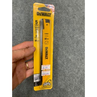 Lưỡi cưa kiếm cắt kim loại dài 152mm Dewalt DW4811