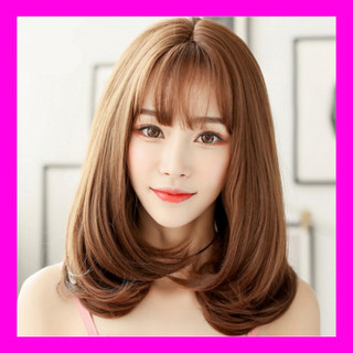 💗TẶNG LƯỚI💗 Tóc giả nguyên đầu dáng lỡ Hàn Quốc - TG2378