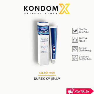   CHÍNH HÃNG  Gel Bôi Trơn Tạo Ẩm Thiên Nhiên DUREX KY -  Tuýp 50g  