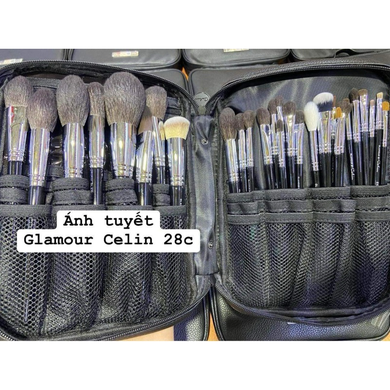 Bộ cọ Celin lông chồn 28 cây Glamour