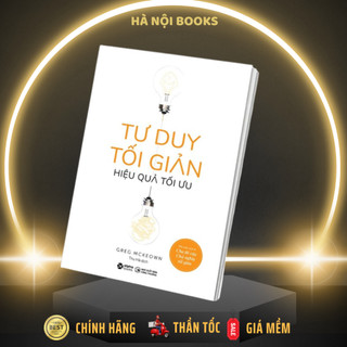 Sách - tư duy tối giản - hiệu quả tối ưu - alphabooks