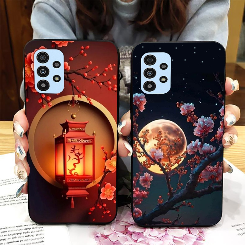 Ốp lưng Samsung a33 5G / ss a53 5G / ss a73 5G / ss a13 4G / ss a23 4G in hình moon siêu sáng