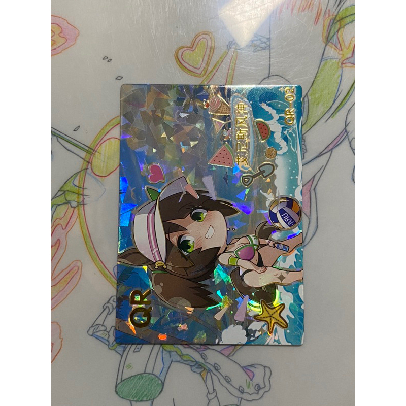 Thẻ waifu QR Peach Party