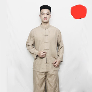 LÃNH TỤ ĐI CHÙA # ĐỒ NAM ,ĐỒ ĐI CHÙA  NAM CHẤT LIỆU VẢI KT NHẬP KHẨU MÁT THẤM MỒ HÔI