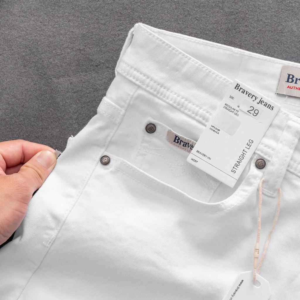 Quần short nam, Short Jean BR Cao cấp co giãn, mềm mịn thoáng mát - BRAVERY