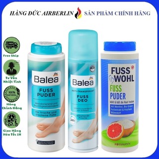 Bột khử mùi,Xịt Khử Mùi hôi chân Balea, hôi giày Balea – Fuss Wohl 100g