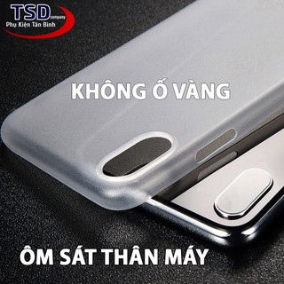 Ốp Lưng iPhone Trong Nhám UniBody Siêu Mỏng