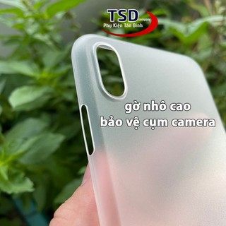 Ốp Lưng iPhone Trong Nhám UniBody Siêu Mỏng