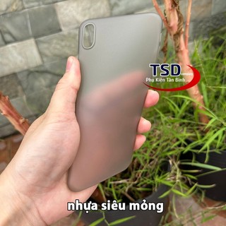 Ốp Lưng iPhone Trong Nhám UniBody Siêu Mỏng