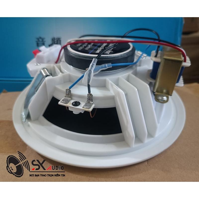 Loa âm trần 2 loa + 1 amply nghe nhạc hay cho gia đình, nhà hàng, shop, spa, quán cafe